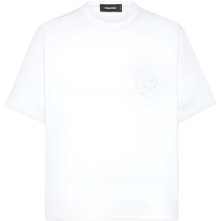 DSQUARED 2 Dsquared 2 logo-patch t-shirt