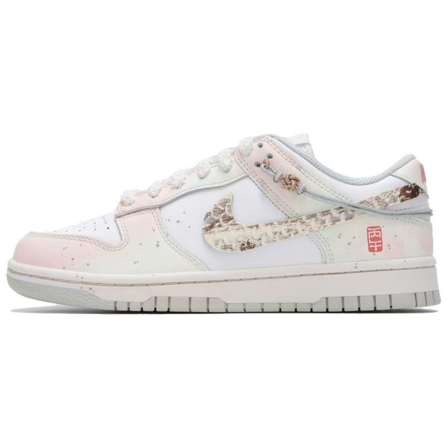 Nike Nike Dunk Cushioning Low top Skateboard Shoes Women's Pastel Pink