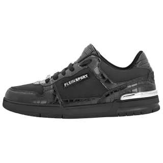 PLEIN SPORT Viper Luxe Low top Skateboard Shoes Unisex Black