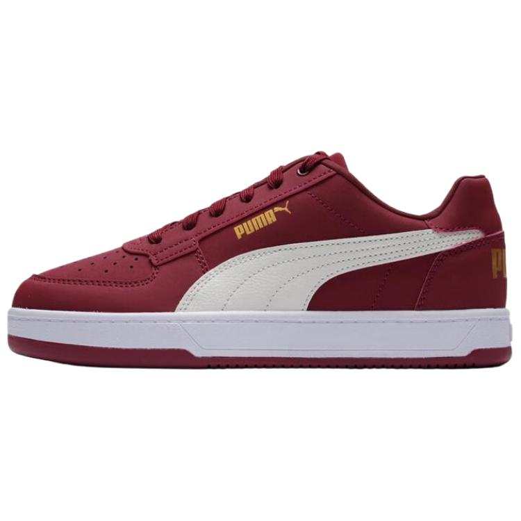 PUMA Caracal Sd Slip Resistant, Abrasion Resistant, Breathable Skateboard Shoes Unisex Red White