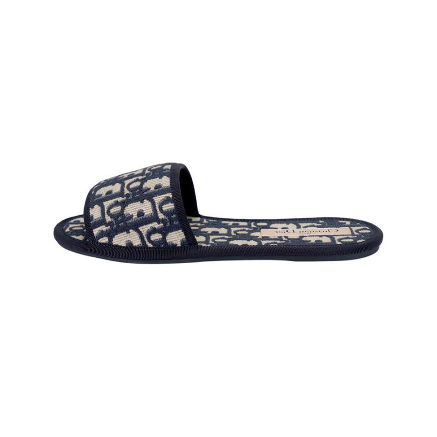 DIOR DIOR Chez Moi Sandals Deep Blue Women's