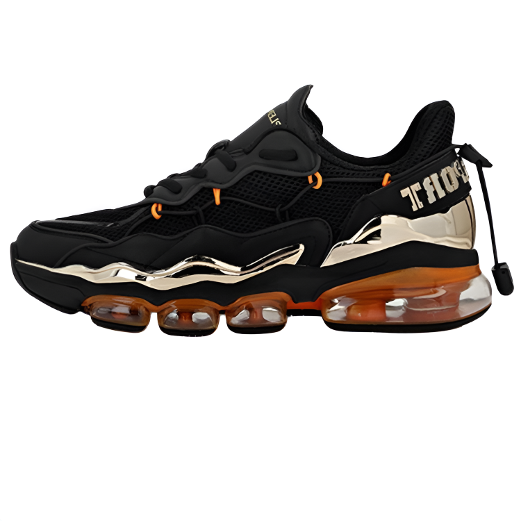 PLEIN SPORT Thunder Force Low top Casual Shoes Unisex Black