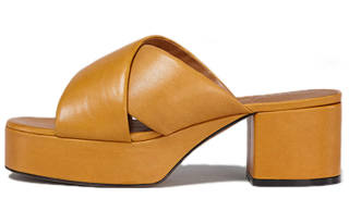MARNI Slide Slippers Women's Brown