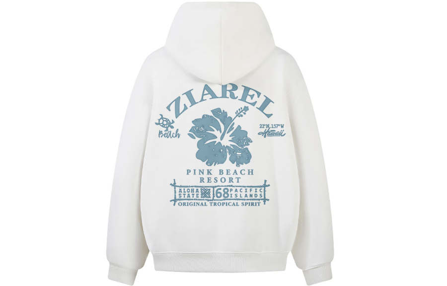 ZIAREL Sweatshirts Unisex Hooded Moderate Heavyweight
