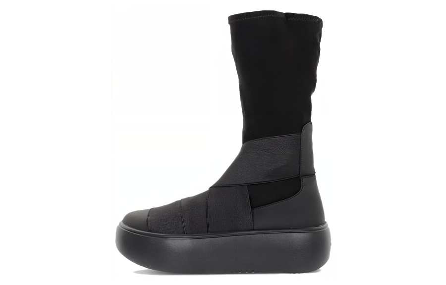 FESSURA Knee high Boots Women's Cool Black
