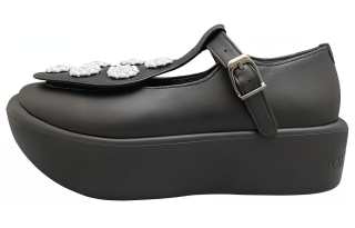 Tokyo Bopper Cow Leather Minimalist Fashion Low top Casual Shoes Women's Black White