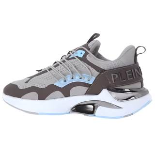 PLEIN SPORT Runner PRESSURE Cushioning Low top Casual Shoes Unisex Gray