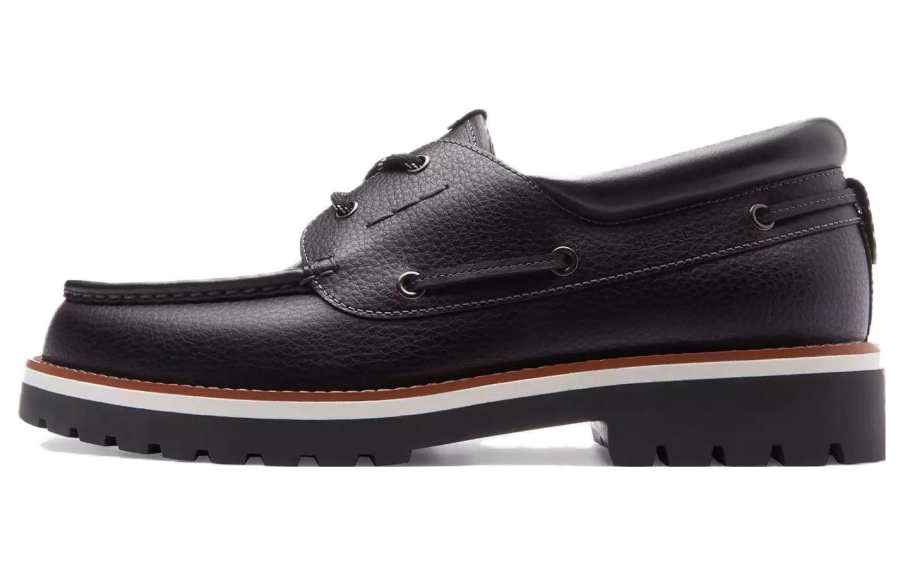 COACH COACH Boat Shoes Men's Black