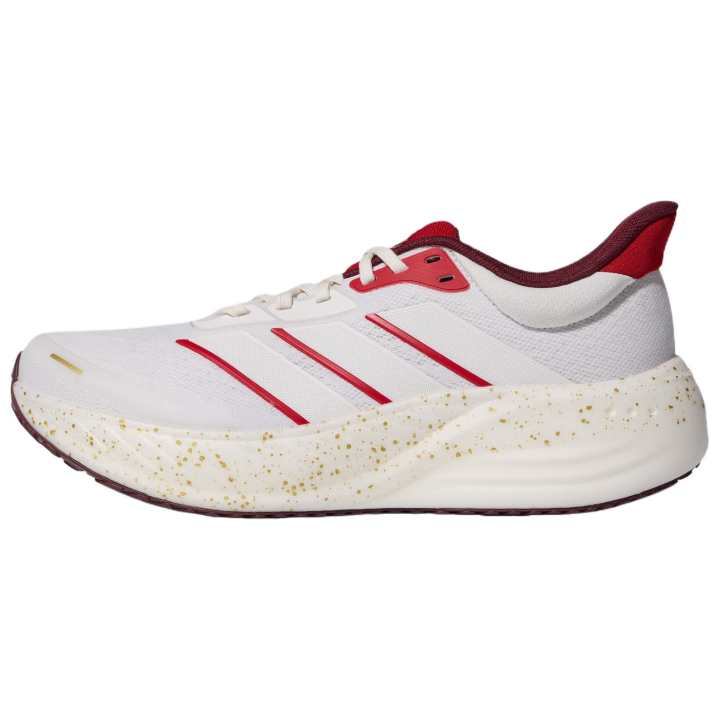 Adidas Adidas CUSHIONNOVA Fabric Trail Running Shoes Unisex White Red