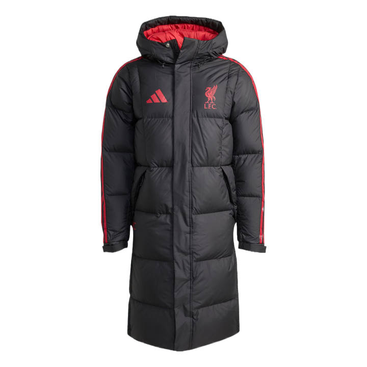 Adidas Adidas Down Jackets Men's Black Hooded Moderate