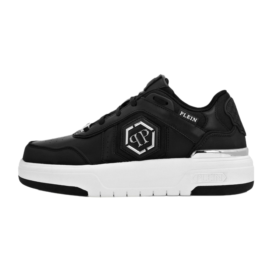 PHILIPP PLEIN Lo Top SK8R PLEIN Low top Skateboard Shoes Unisex Black