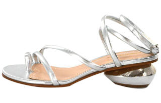 NICHOLAS KIRKWOOD High Heels Women's Low Top Silver