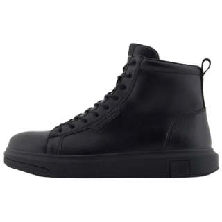 ARMANI EXCHANGE ARMANI EXCHANGEAE High top Skateboard Shoes 4.5CM Men's Black