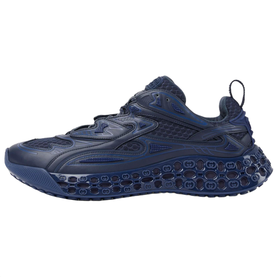 GUCCI Cub3d Low top Casual Shoes Men's Dark Blue