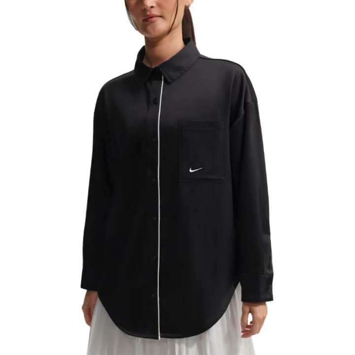 Nike Nike Shirts Women's Black Lapel Moderate