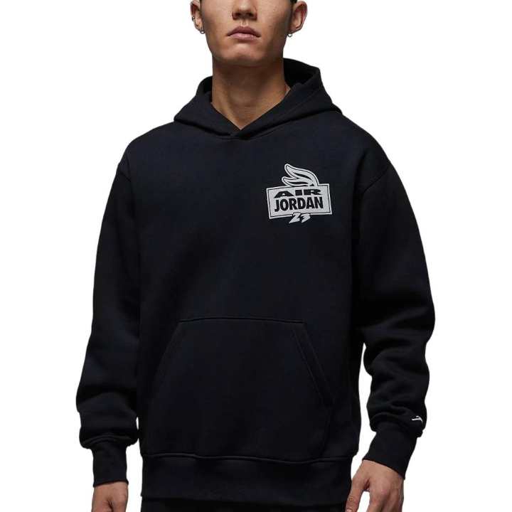 Jordan Jordan Sweatshirts Men's Black Hooded Moderate