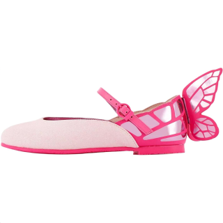 Sophia Webster Chiara Leather Low top Casual Shoes Pink Kids'