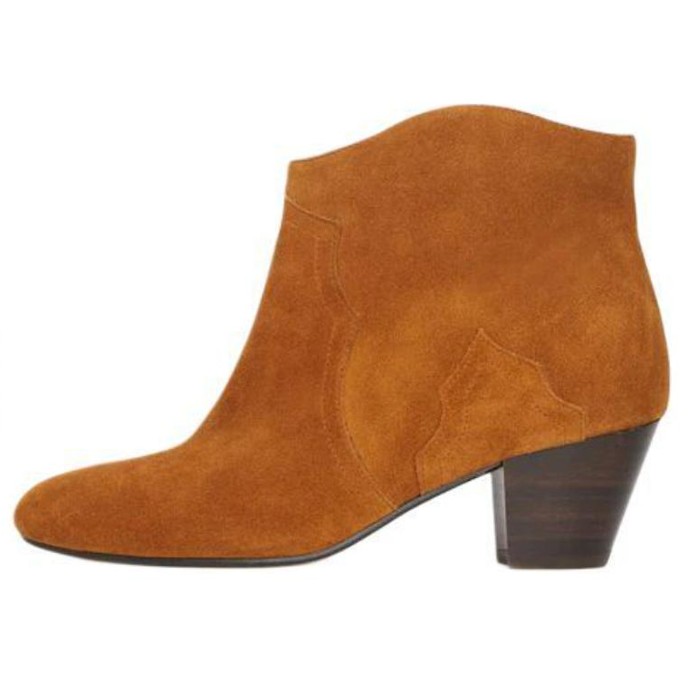 ISABEL MARANT Dicker Ankle Boots 5.5cm Women's Umber