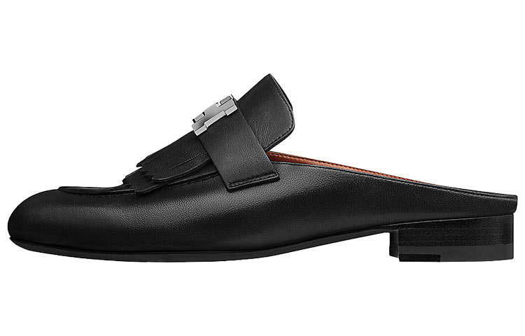 HERMES Rivoli Closed Toe Slippers Women's