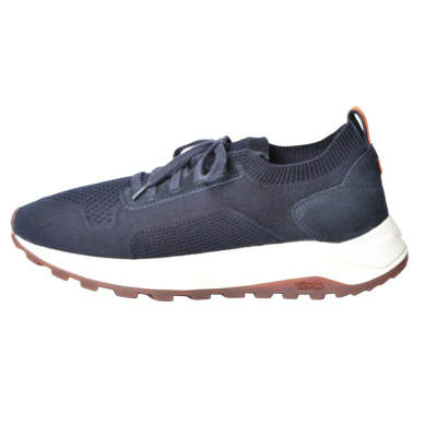 Henderson Baracco Fabric Casual Shoes Men's Blue