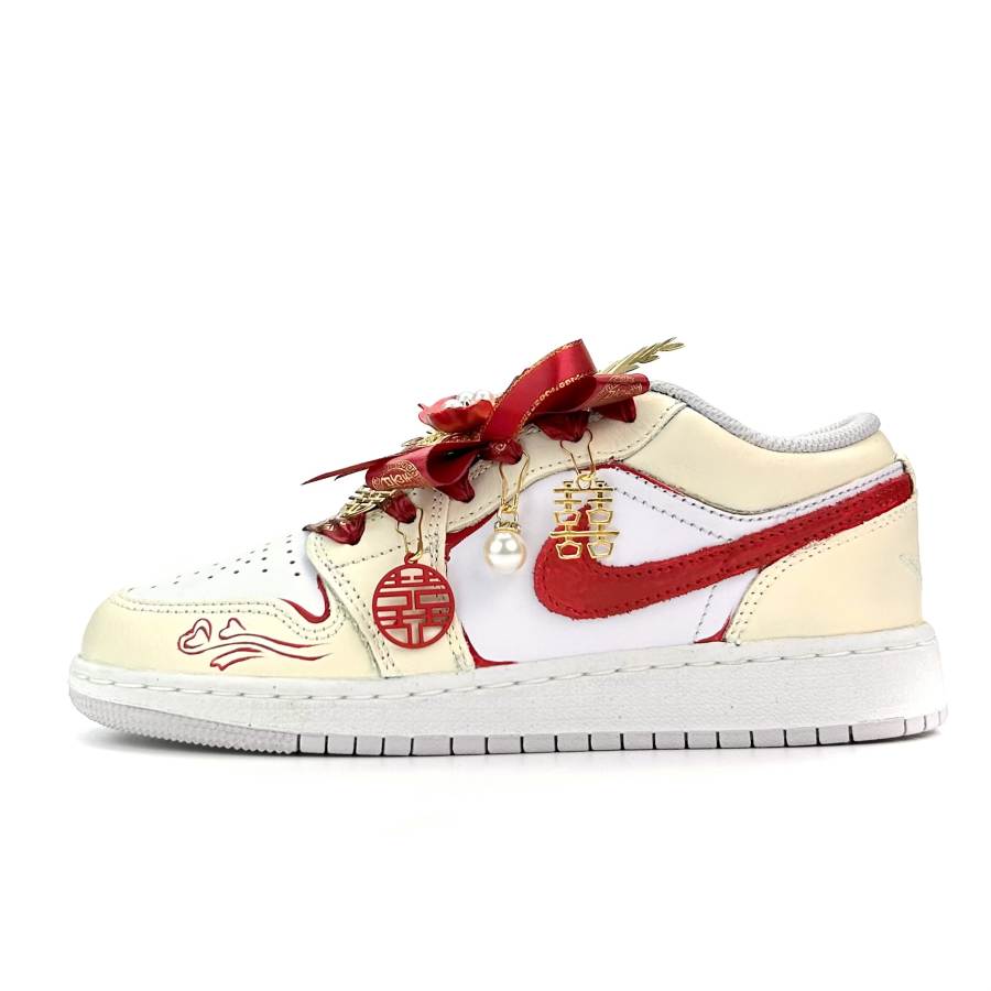 Jordan Jordan Air Jordan 1 Ming Dynasty Element Palace Cultural Creativity Wedding Shoes