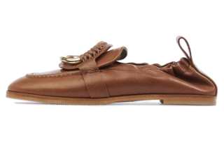See By Chloe Leather Casual Shoes Women's Brown