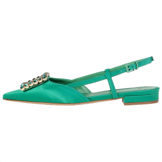 Roberto Festa Fabric Casual Shoes Women's Green