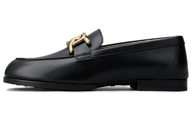 TOD'S Kate Loafers Women's Black Gold