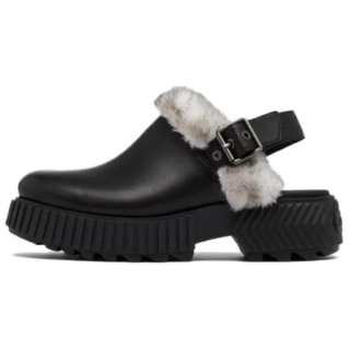 SOREL Ona Ave™ Leather Casual Shoes 5CM Women's Black