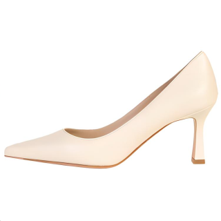 Roberto Festa Slim Heel High Heels 7cm Women's Beige