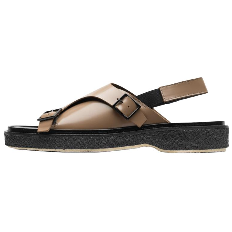 ADIEU PAIRS Type 140 One Strap Sandals Men's Khaki