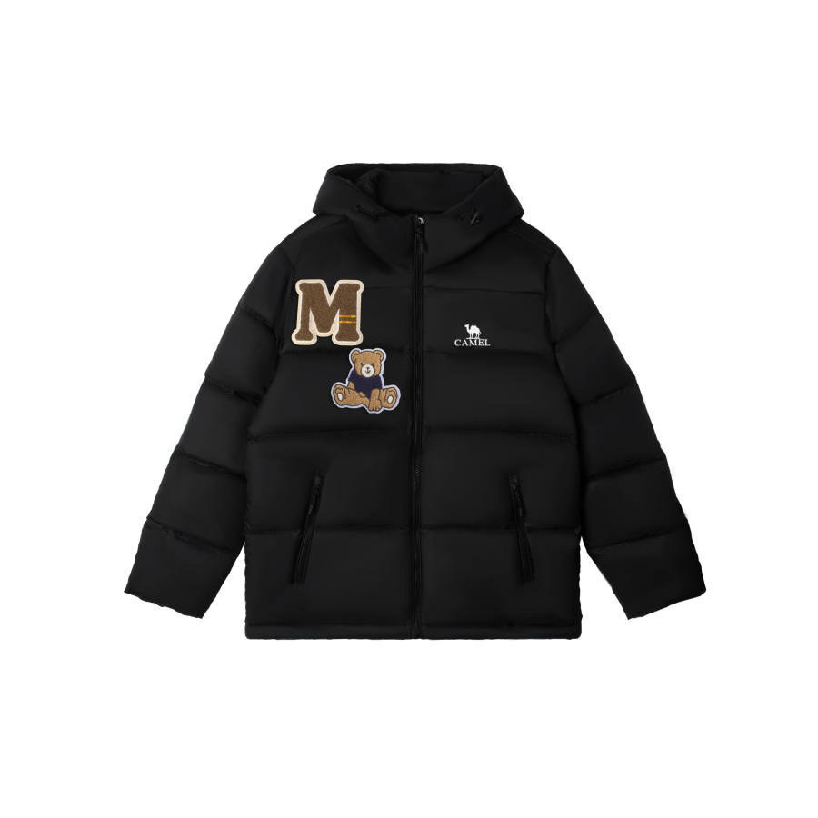 CAMEL CAMEL Warm Fleece Collection Down Jacket Unisex
