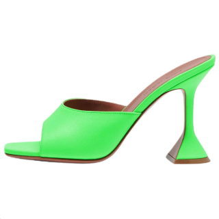 AMINA MUADDI Slide Slippers Women's Green