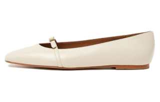 FLATTERED Leather Casual Shoes Women's Beige
