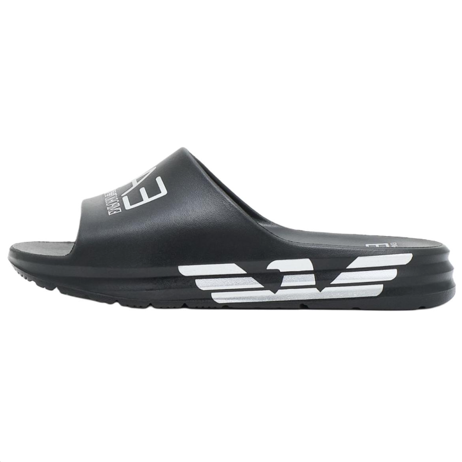 EMPORIO ARMANI EA7 Slide Slippers Men's Black