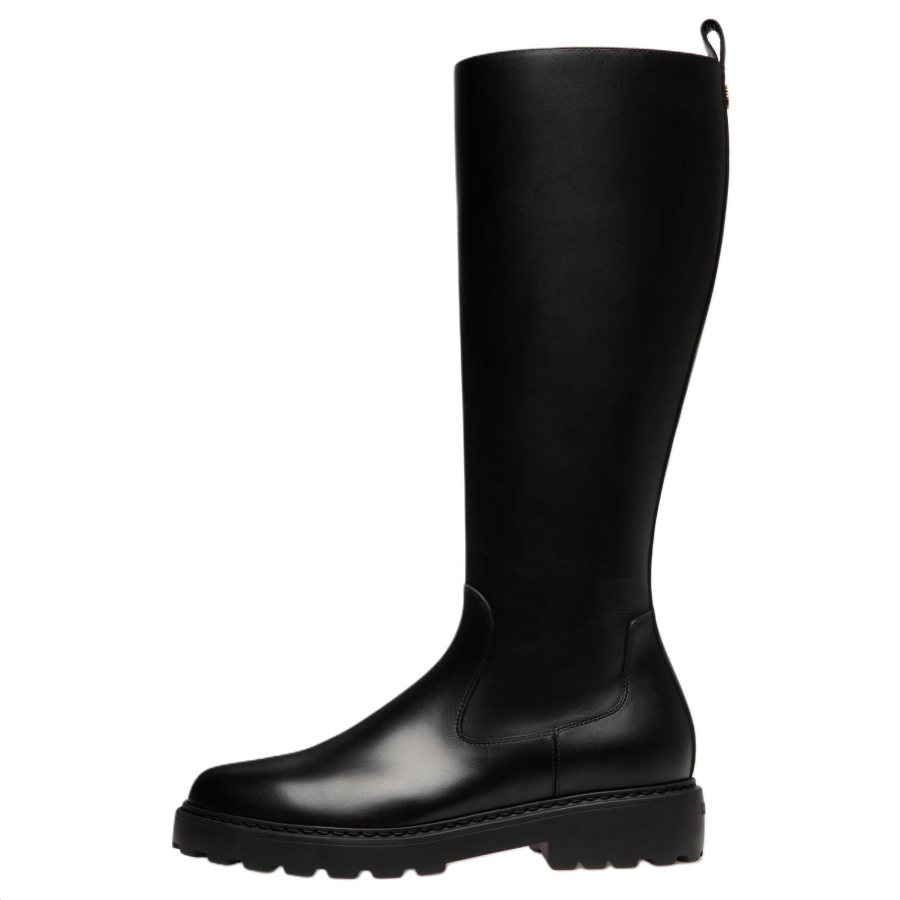 BALLY BALLY Logo plaque Leather Boots Women's