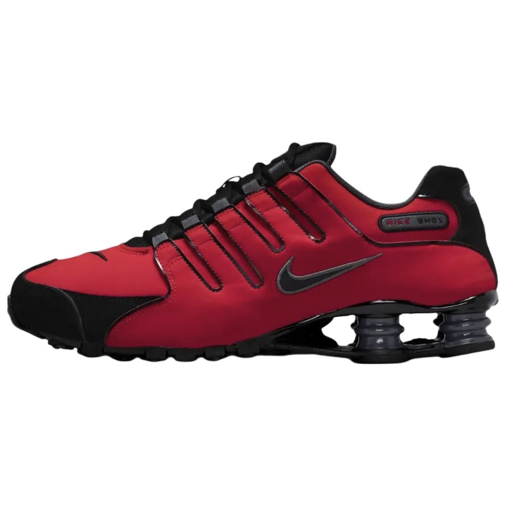 Nike Nike Shox NZ Series Cushioning Running Shoes Unisex Red Black