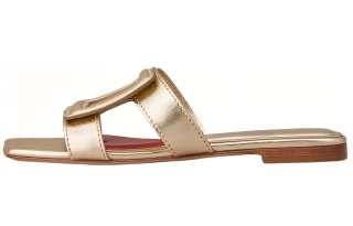 Roger Vivier Slide Slippers Women's Gold