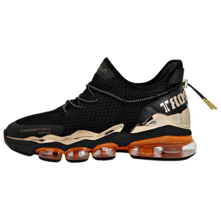 PLEIN SPORT THUNDER FORCE GENX 01 Low top Casual Shoes Unisex Black