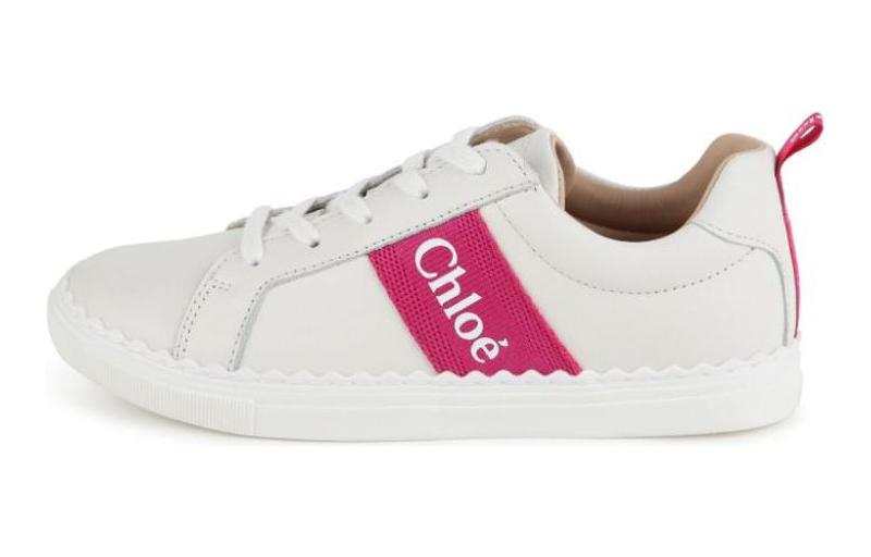 Chloé Chloe Low top Kids' Skateboarding Shoes White Kids'