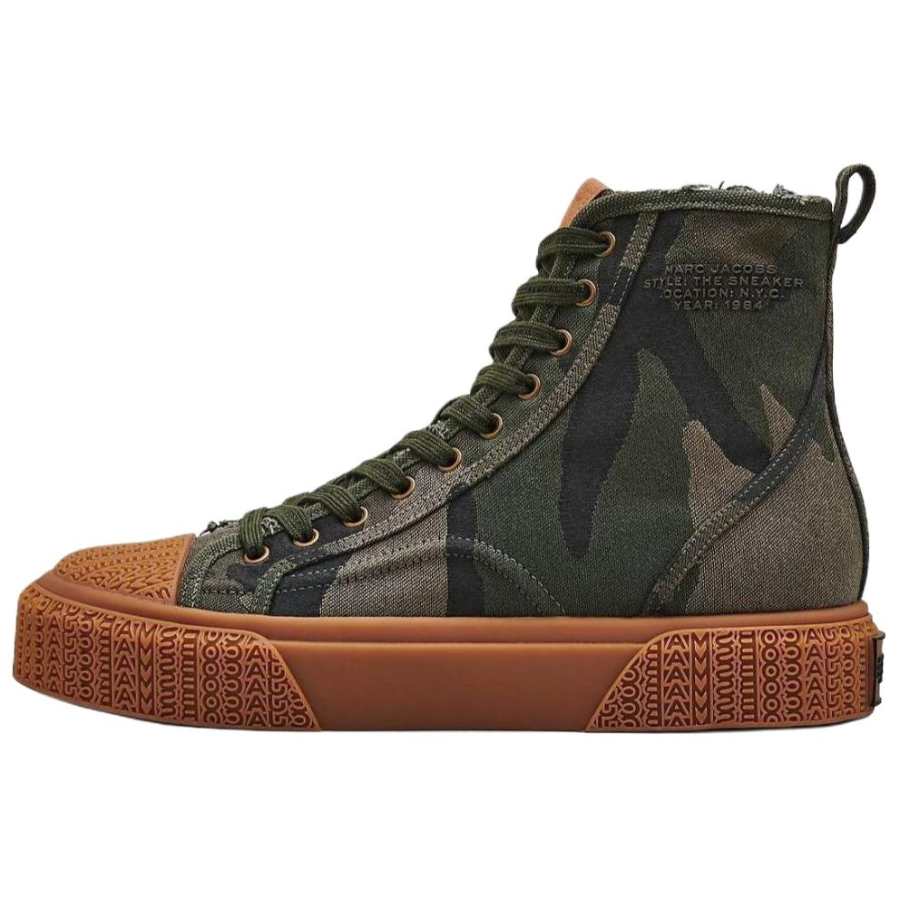 MARC JACOBS MARC JACOBS High top Skateboard Shoes Unisex Green