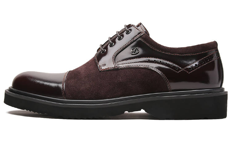 S.T.Dupont S. T.DUPONT Dress Shoes Men's Brown Red
