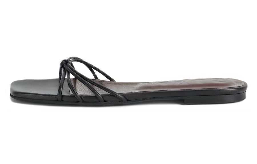 Staud Staud Rubber Sole Slide Slippers Women's Black