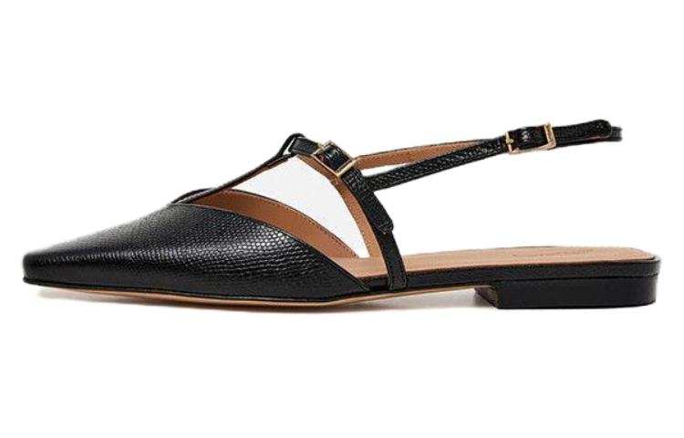 FLATTERED Leather Casual Shoes Women's Black