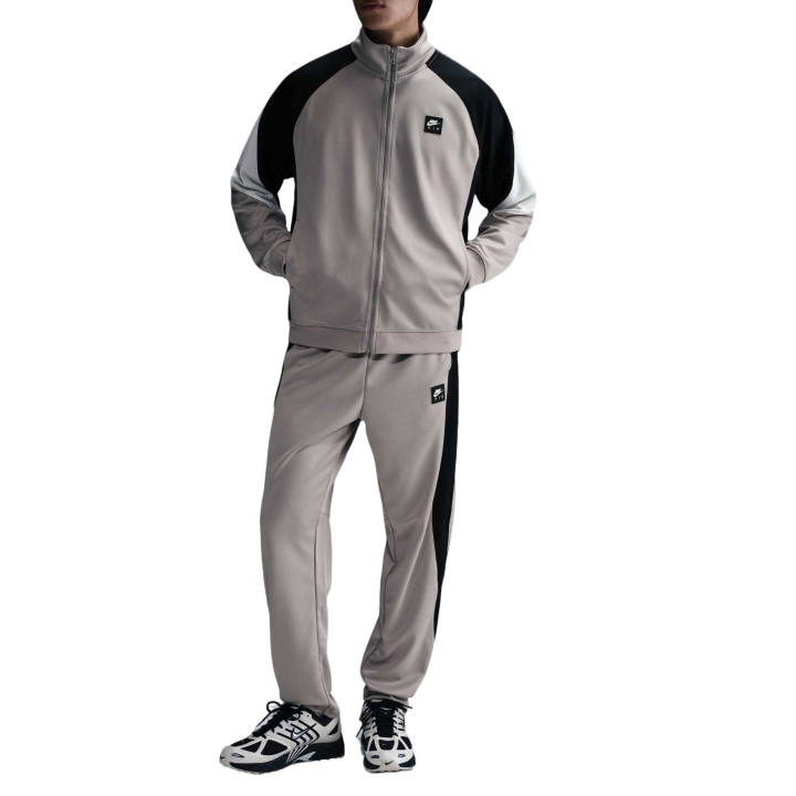 Nike Nike Air Jackets Men's Preppy Gray/Black/White/Black Stand Collar Thickened Other