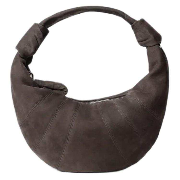 Lemaire Croissant Calfskin Croissant Bag Handbag Mini Women's Ebony Brown