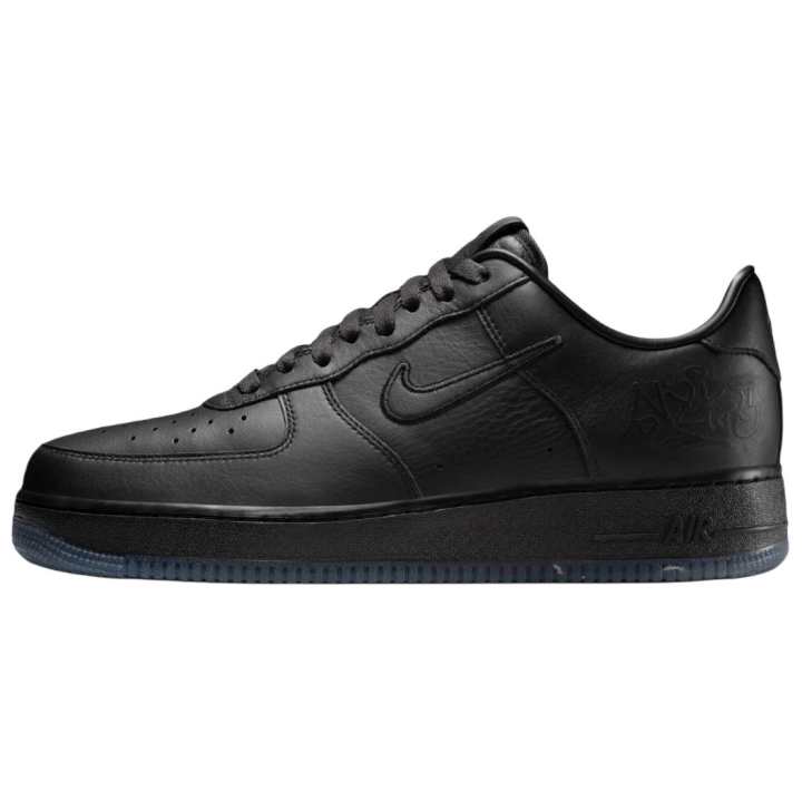 Nike Nike Air Force 1 Low top Skateboard Shoes Men's Black