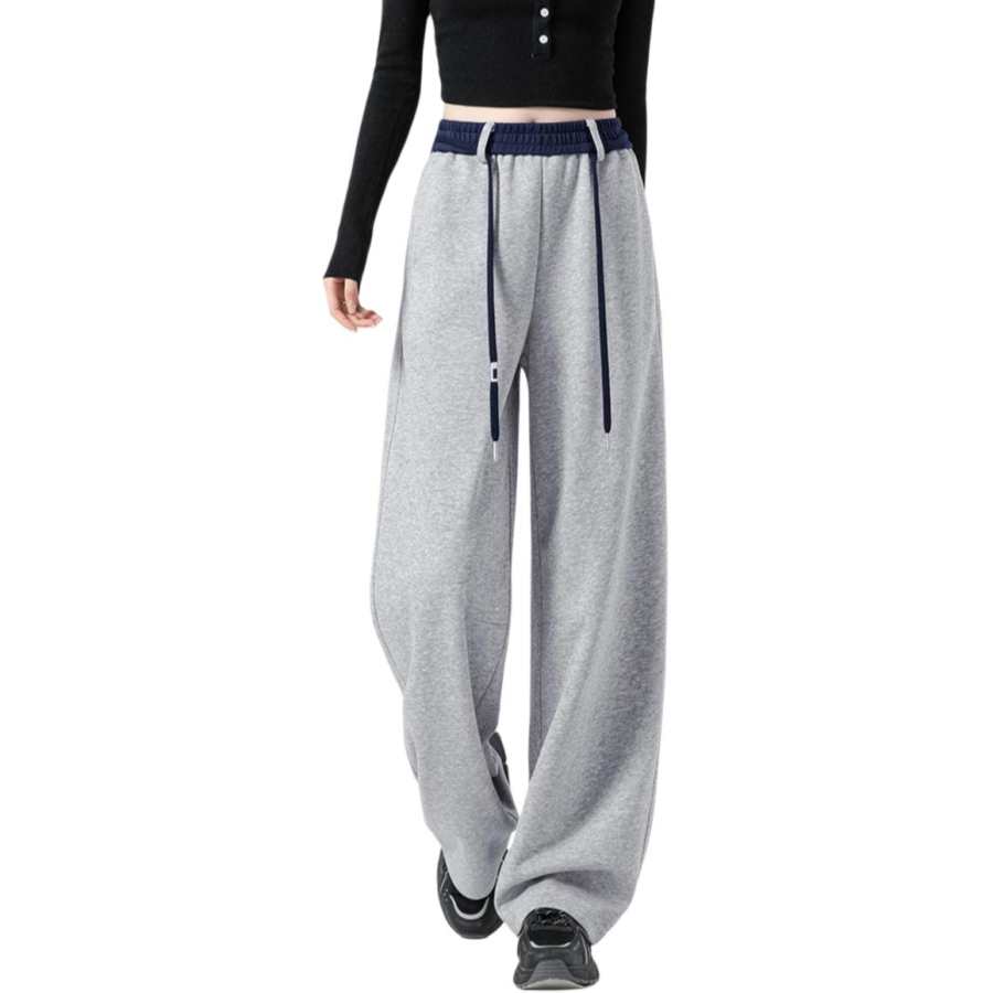 BALENO Casual Pants Women's Thickened Wide Leg Pants