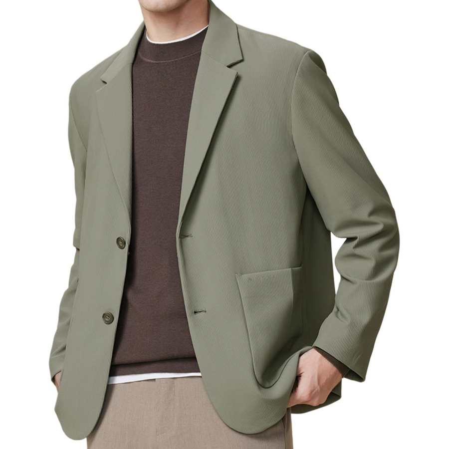 Hodo Business Suits Men's Suit Collar Moderate