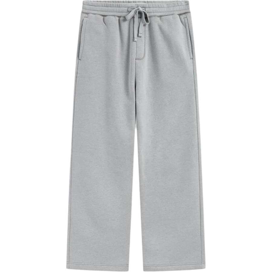 Hollister/ Casual Pants Men's Gray Thickened And Fleece Lined Sweatpants